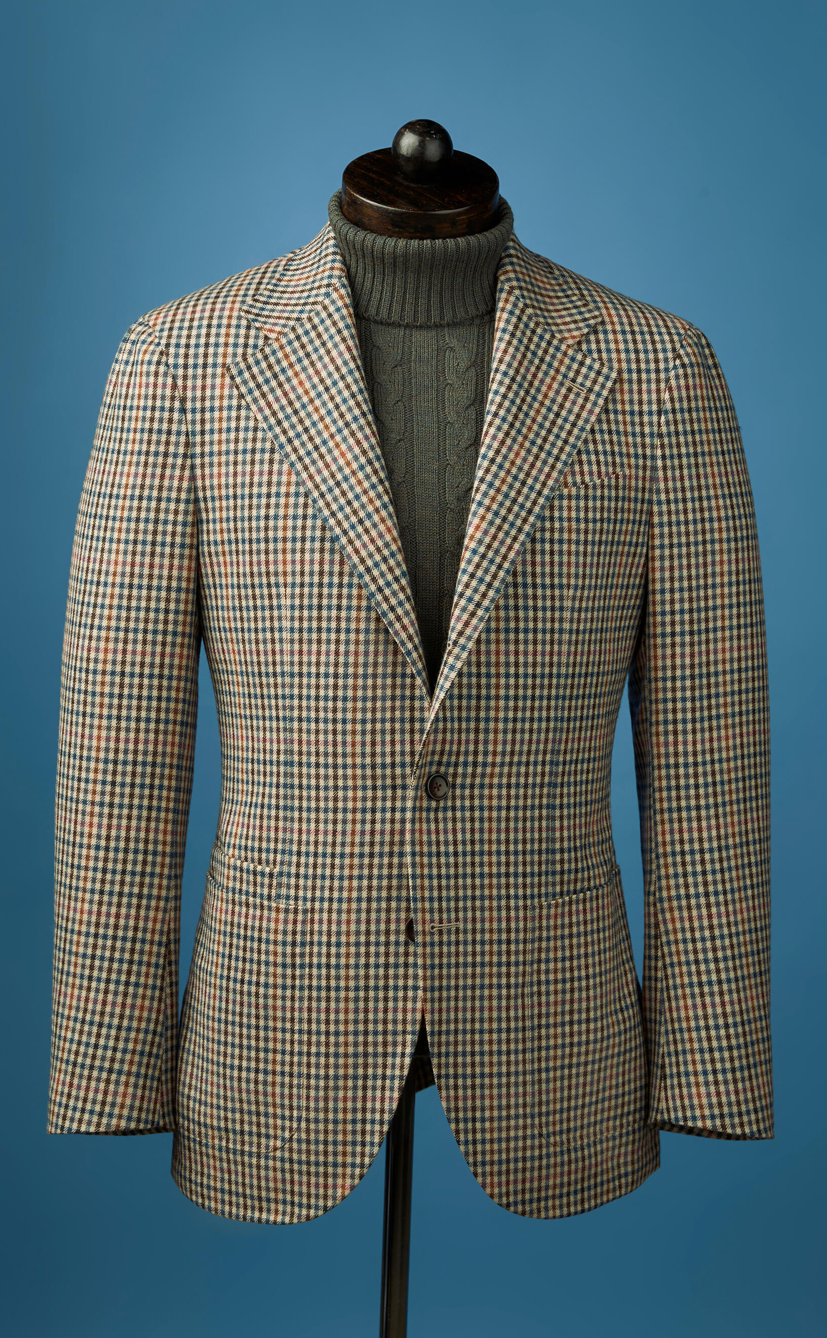 Clissold J H & Son Multi Check Neo Cut Sportcoat| SPIER & MACKAY